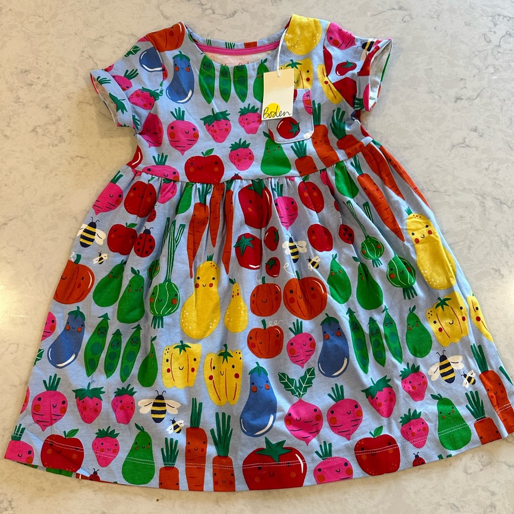 Mini Boden Garden Vegetable Dress